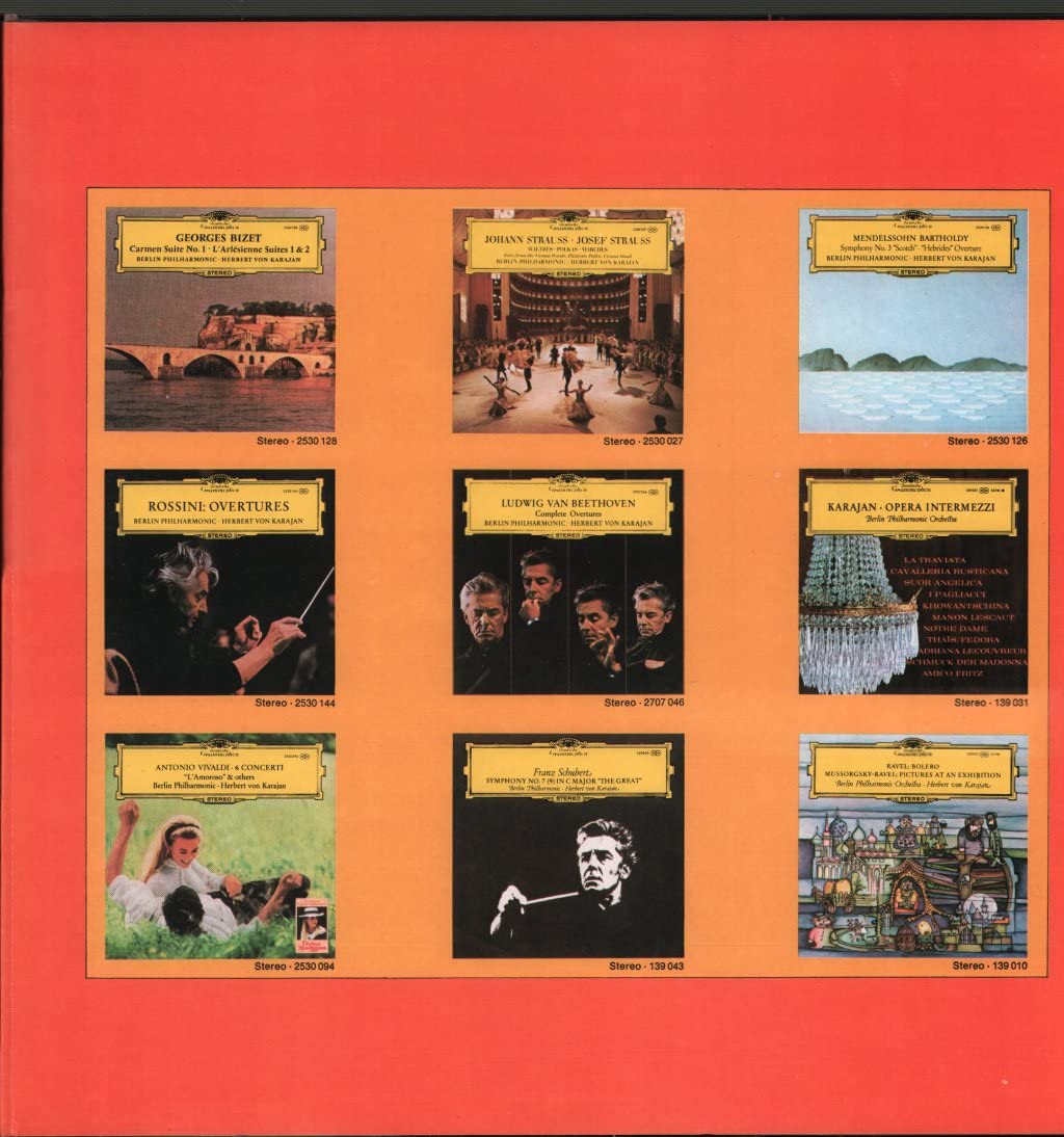 Amazon.com: 2721 051 HERBERT VON KARAJAN conducts the Berlin